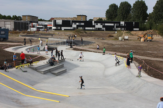 Illustration for article titled This Submersible Skatepark Is Drainage in Disguise